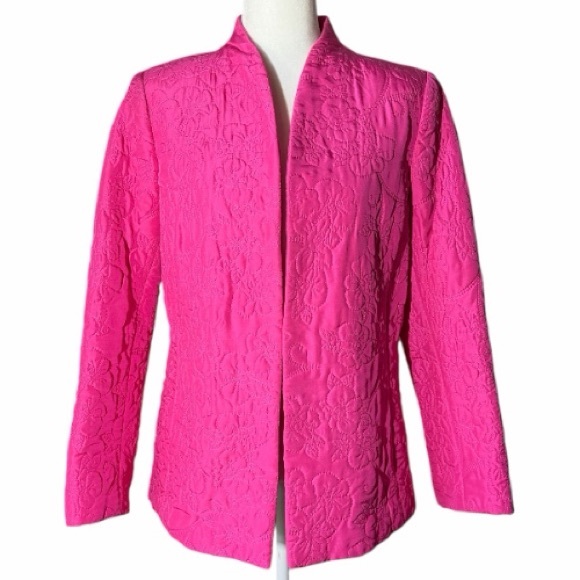Dana Buchman Jackets & Blazers - Dana Buchman Fuchsia Pink Blazer – Size 10 – Elegant & Sophisticated